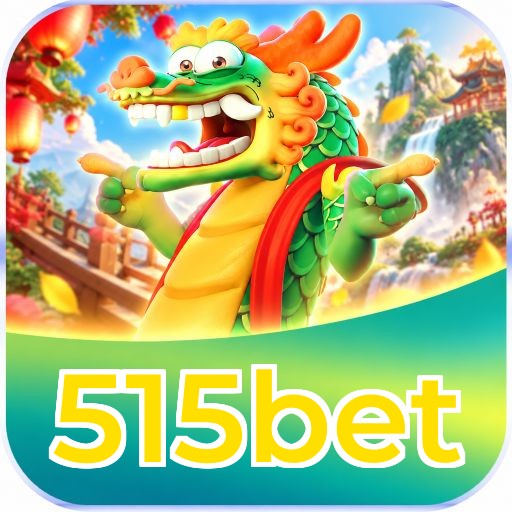 Interface da plataforma 515bet mostrando slots populares e bônus de boas-vindas